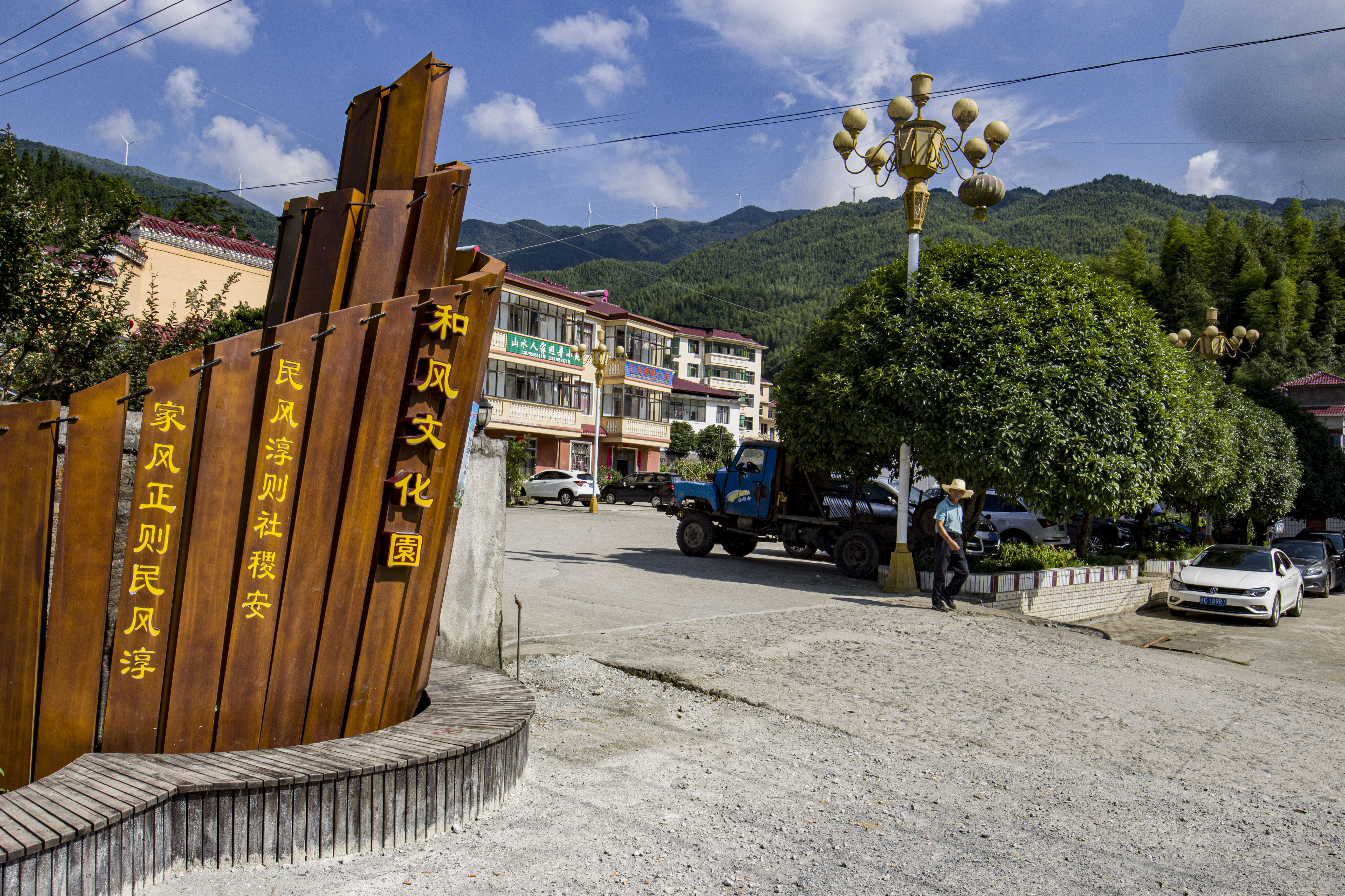 村拍旅途中见证乡村风景江西靖安森林人家