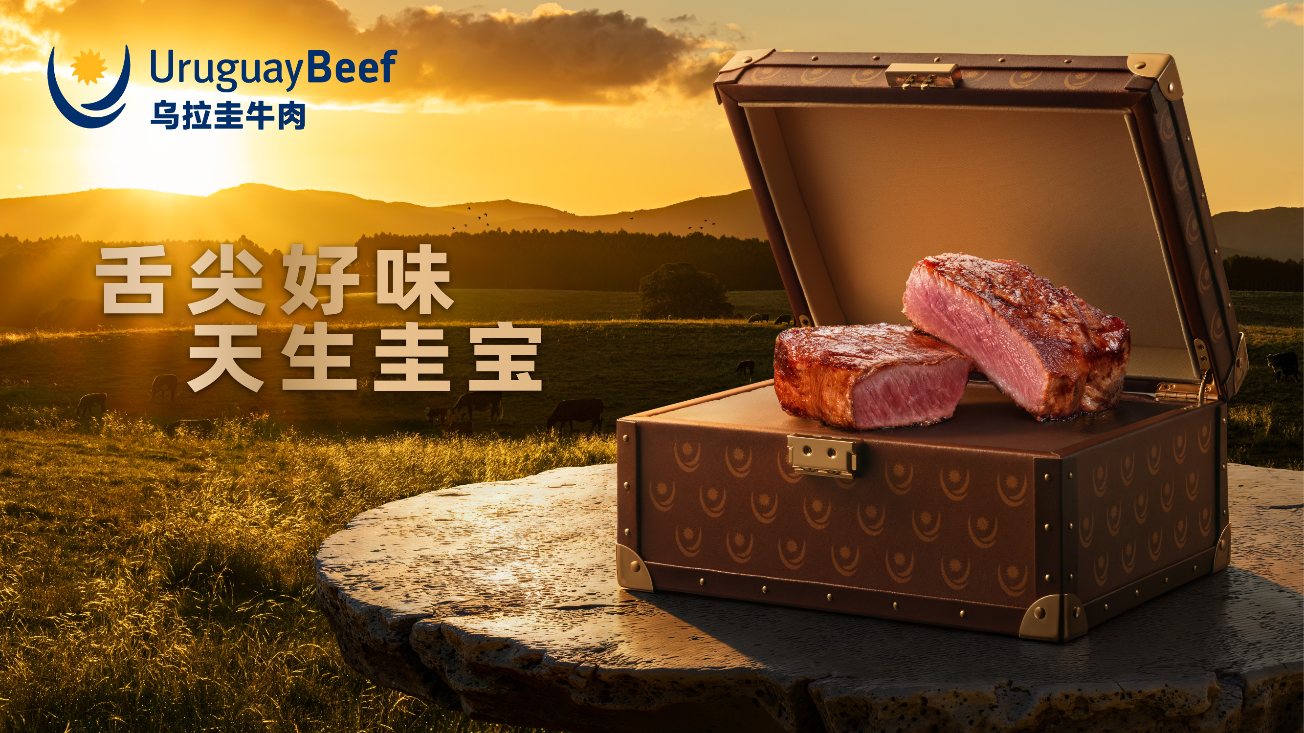 乌拉圭牛肉发布“舌尖好味天生圭宝”品牌概念，进一步深化中国市场