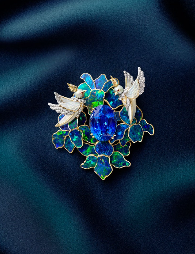 蒂芙尼闪耀2026巴黎高级定制时装周  臻呈2026 Blue Book高级珠宝系列Hidden Garden花语秘境与传奇之鸟新作