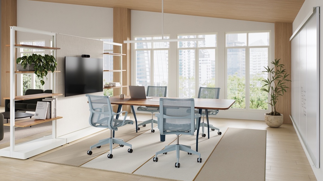 Herman Miller Byne Meeting Table 焕新上市，让会议更自由