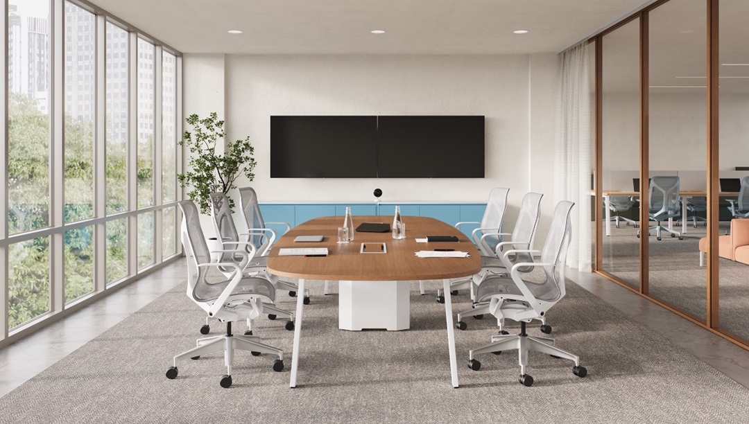 Herman Miller Byne Meeting Table 焕新上市，让会议更自由