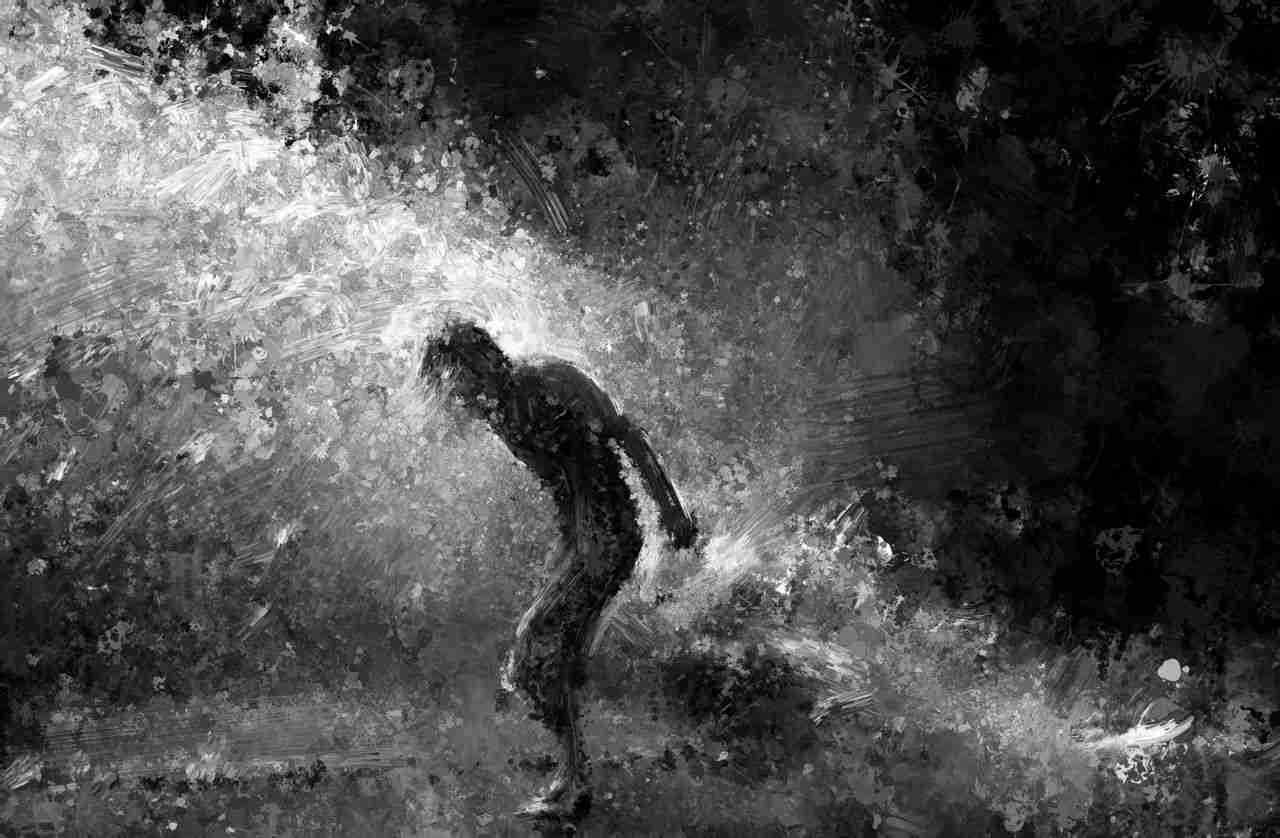 成为一具空洞的躯壳我只怕了无牵挂的孤独也不怕黑夜里的寂寞我不怕