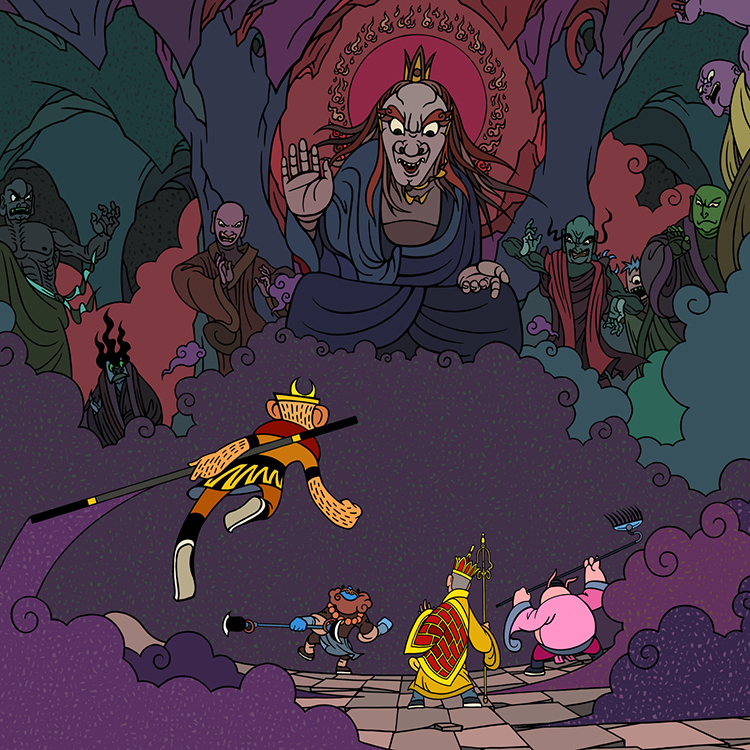 西游记第91集小雷音寺