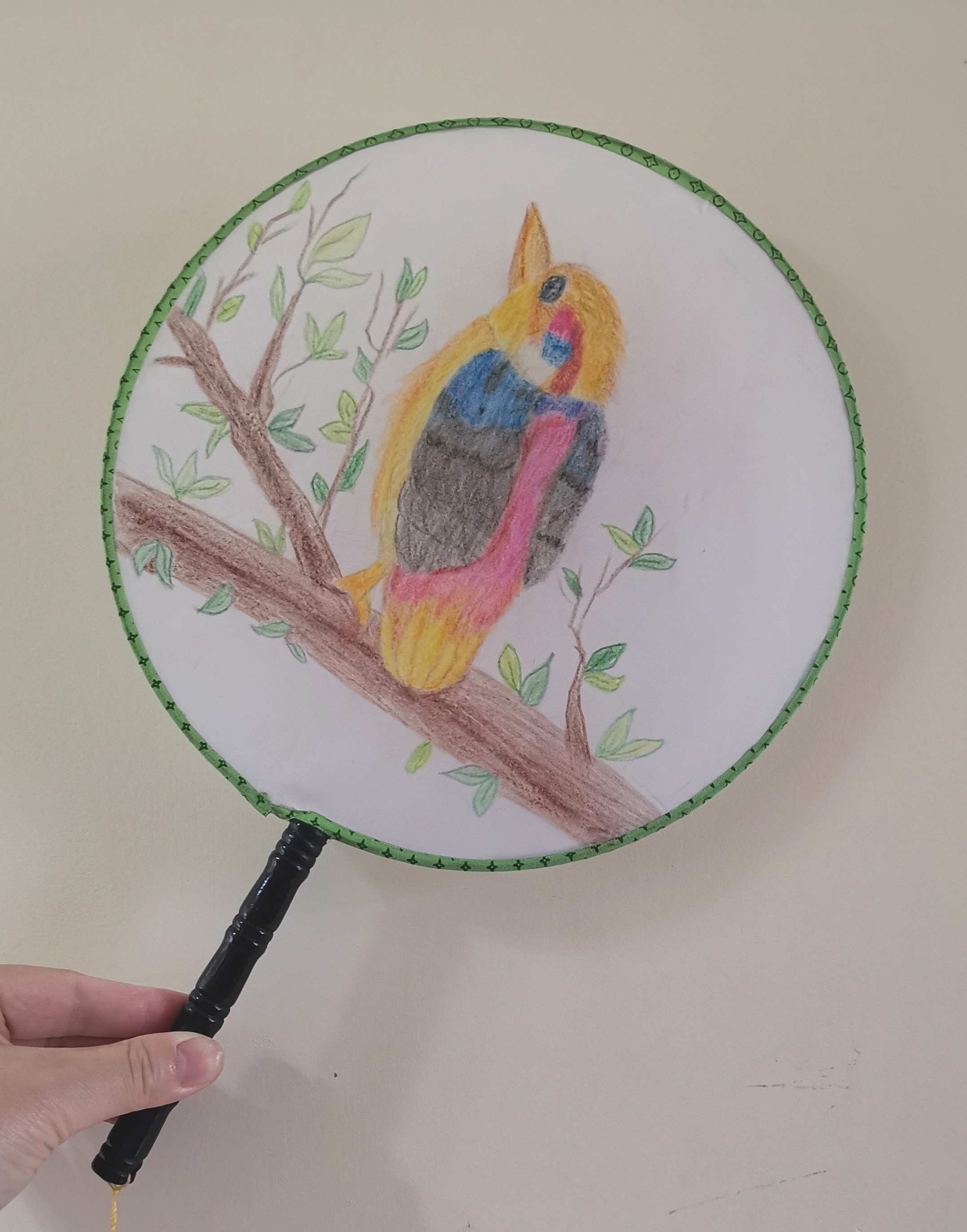 鸟团扇作者黄熙然广州市越秀区东山培正小学指导老师梁玉玲越秀区