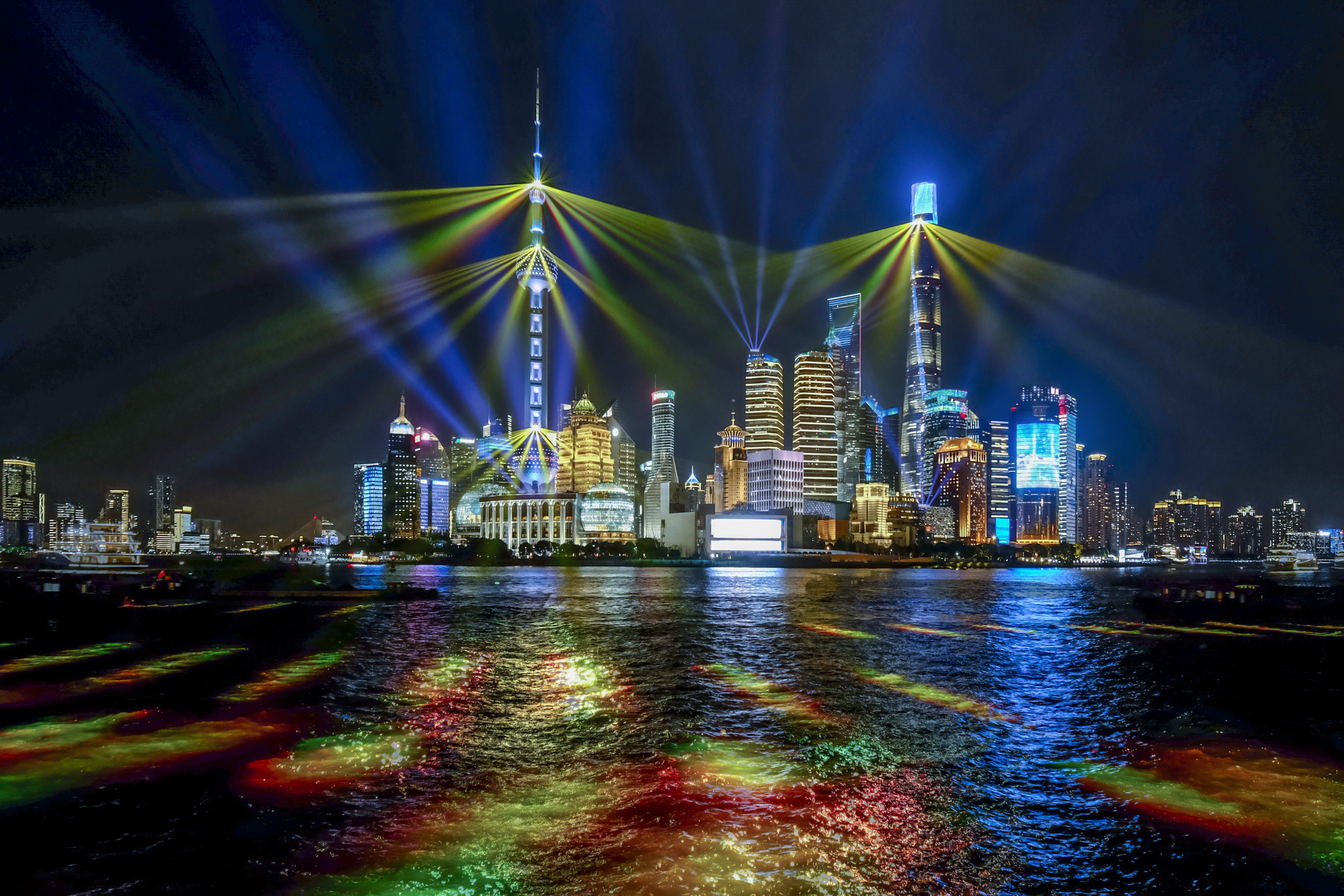 上海国庆灯光秀