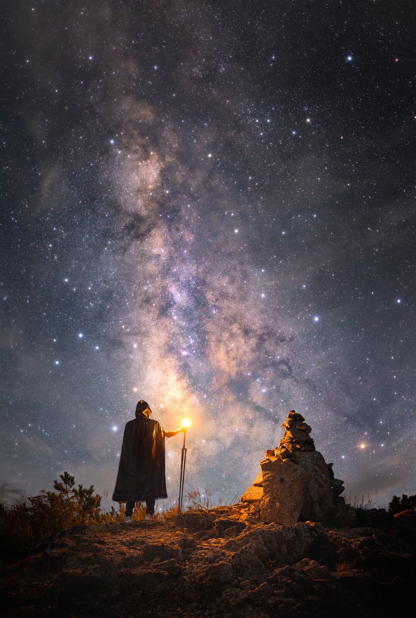 星空下的守望者