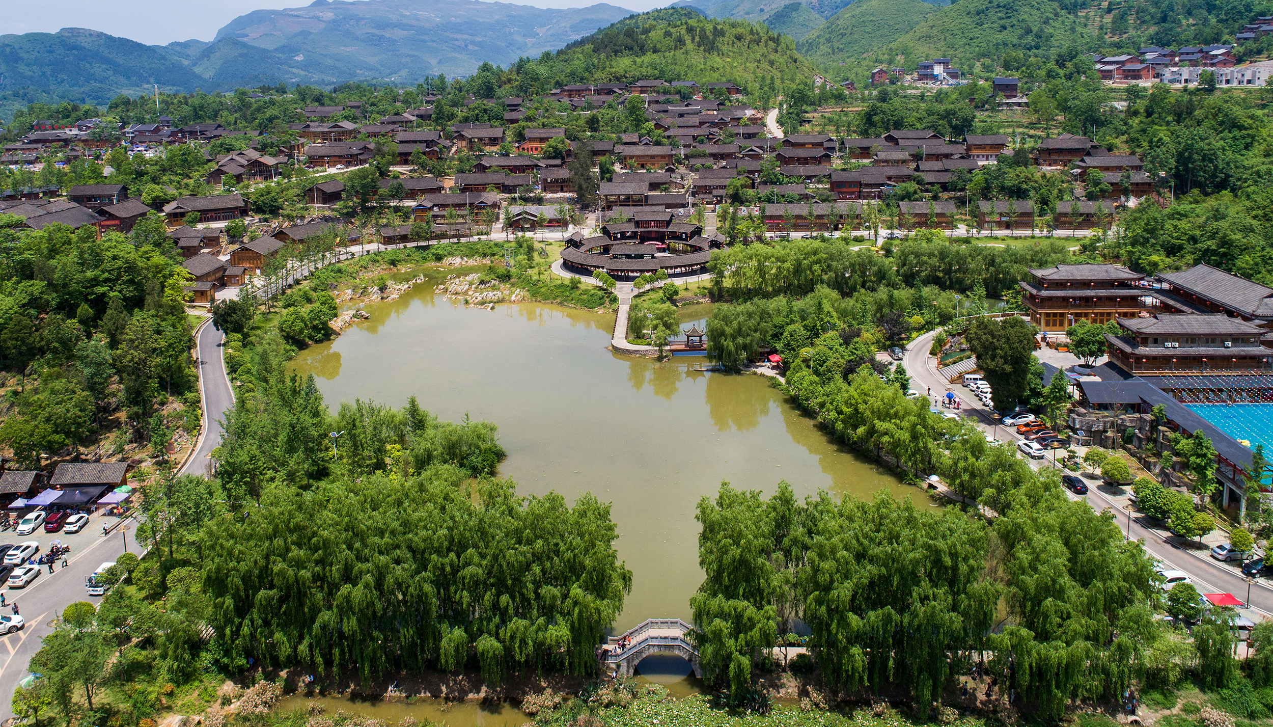 贵州省遵义市务川仡佬族苗族自治县龙潭古寨