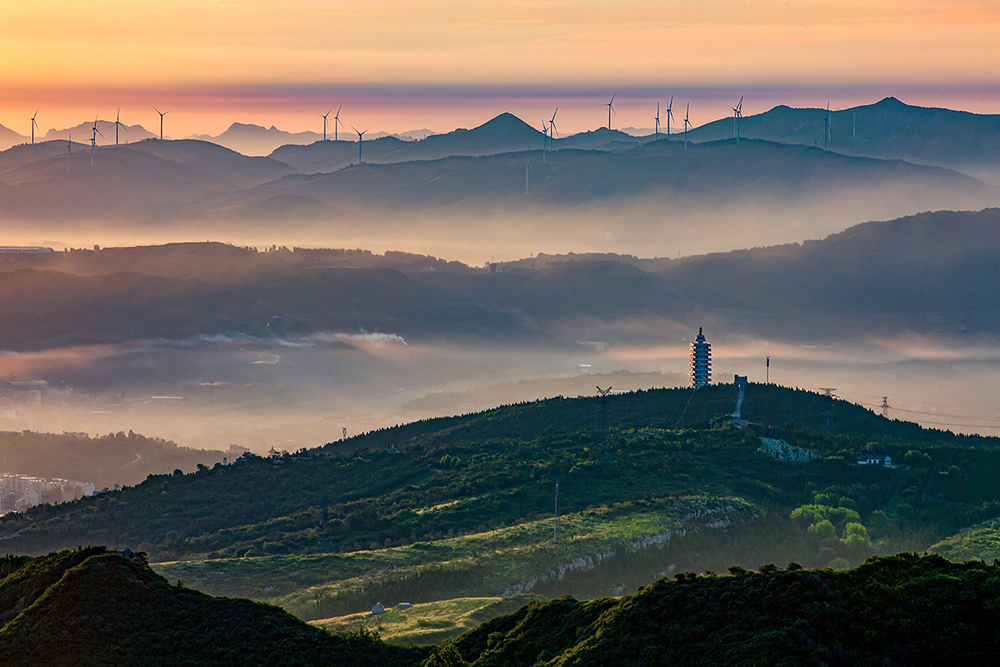 宋伟东+《原山晨曦》+淄博市博山区原山景区.jpg