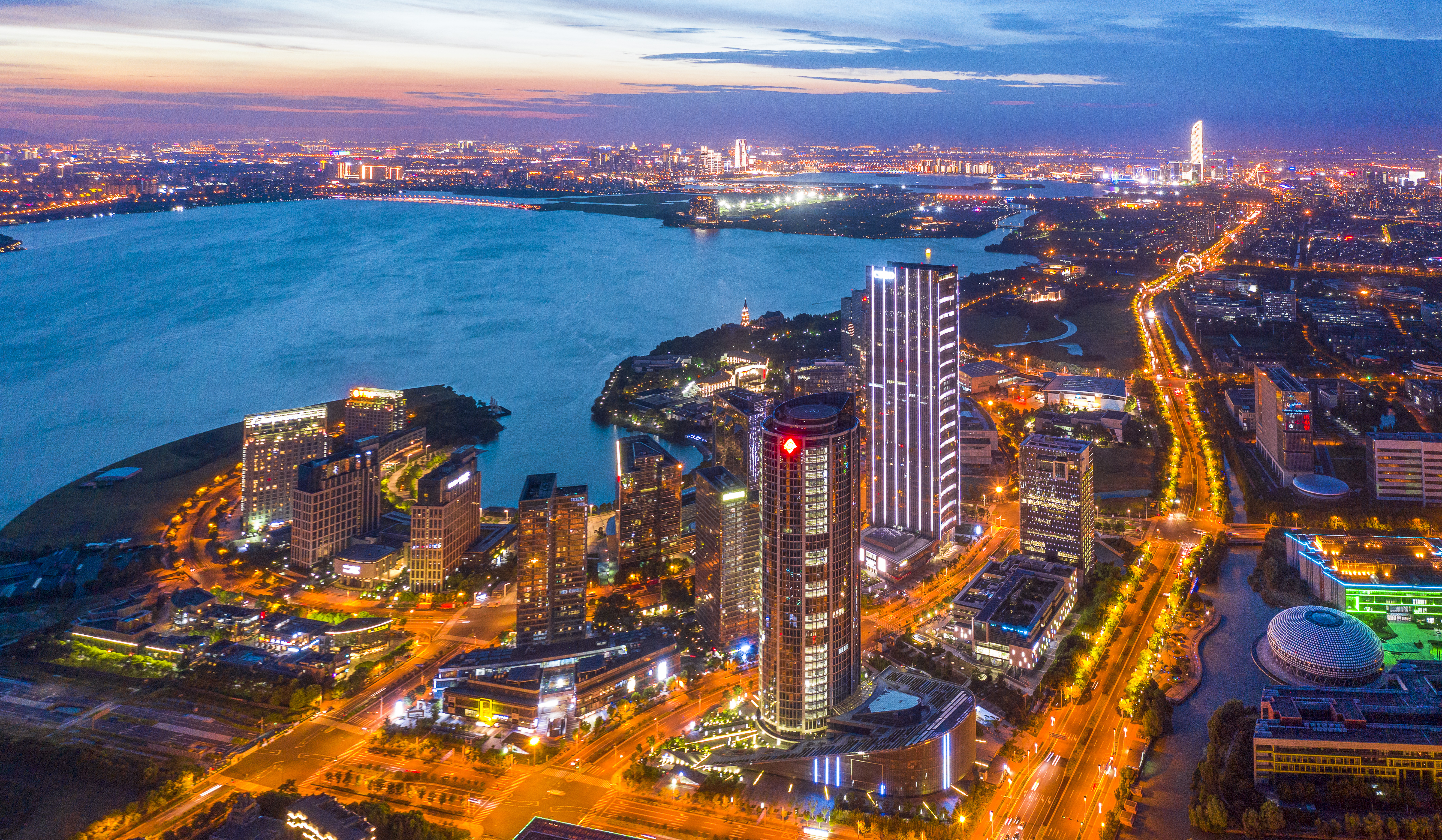 独墅湖夜景