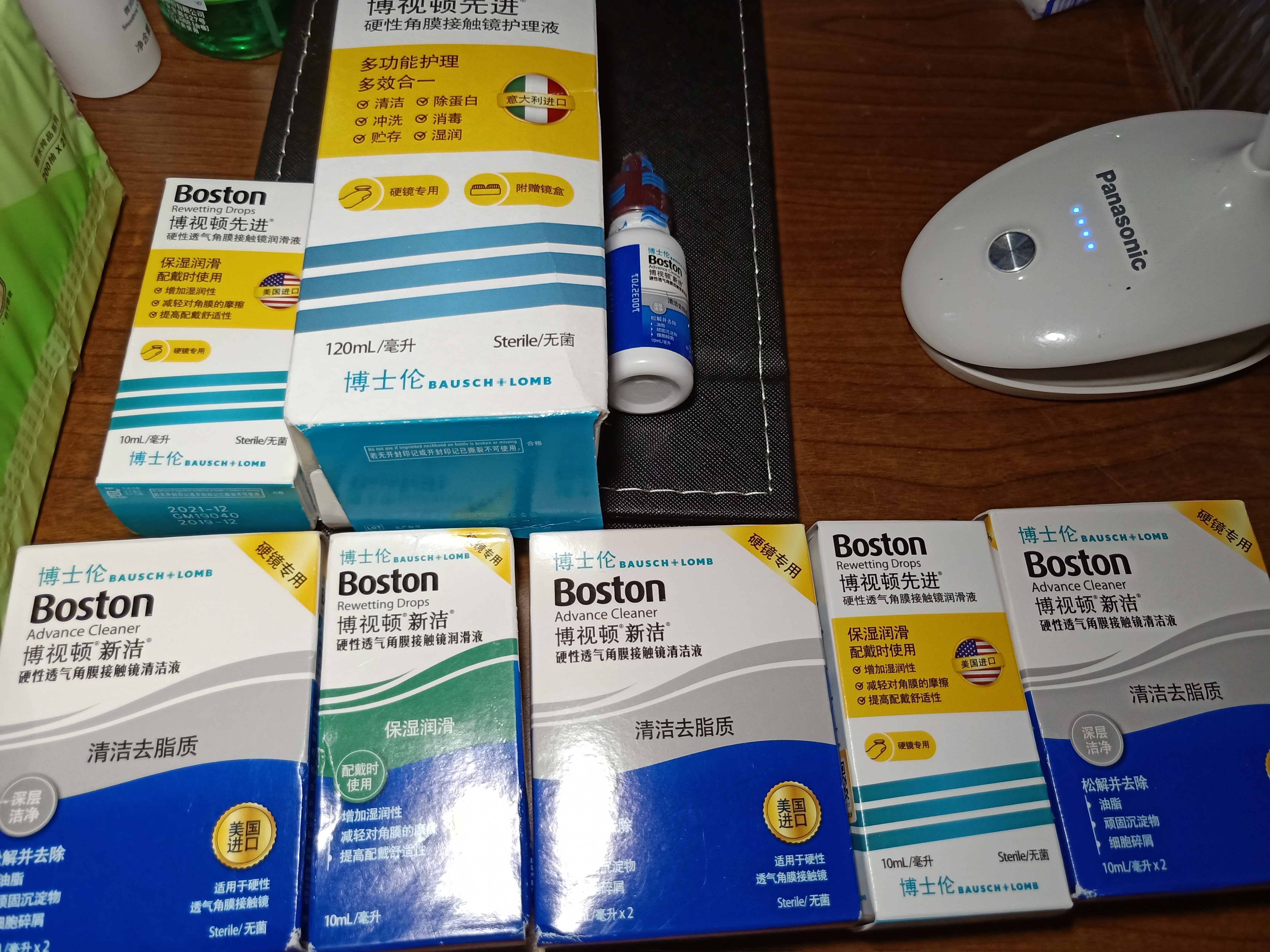 博士伦ok镜清洁剂润滑剂茶山校区全新未开封官网入有发票日期新鲜由于