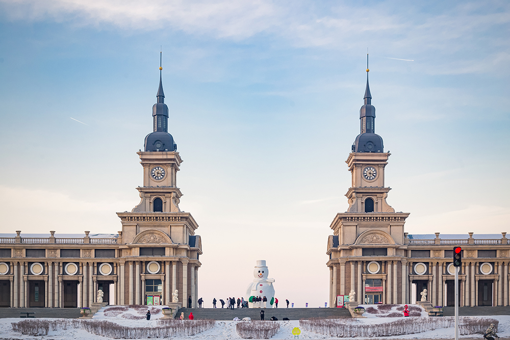 音乐长廊广场渐渐成为哈尔滨的标志性建筑,2018年元旦后,哈尔滨市政府
