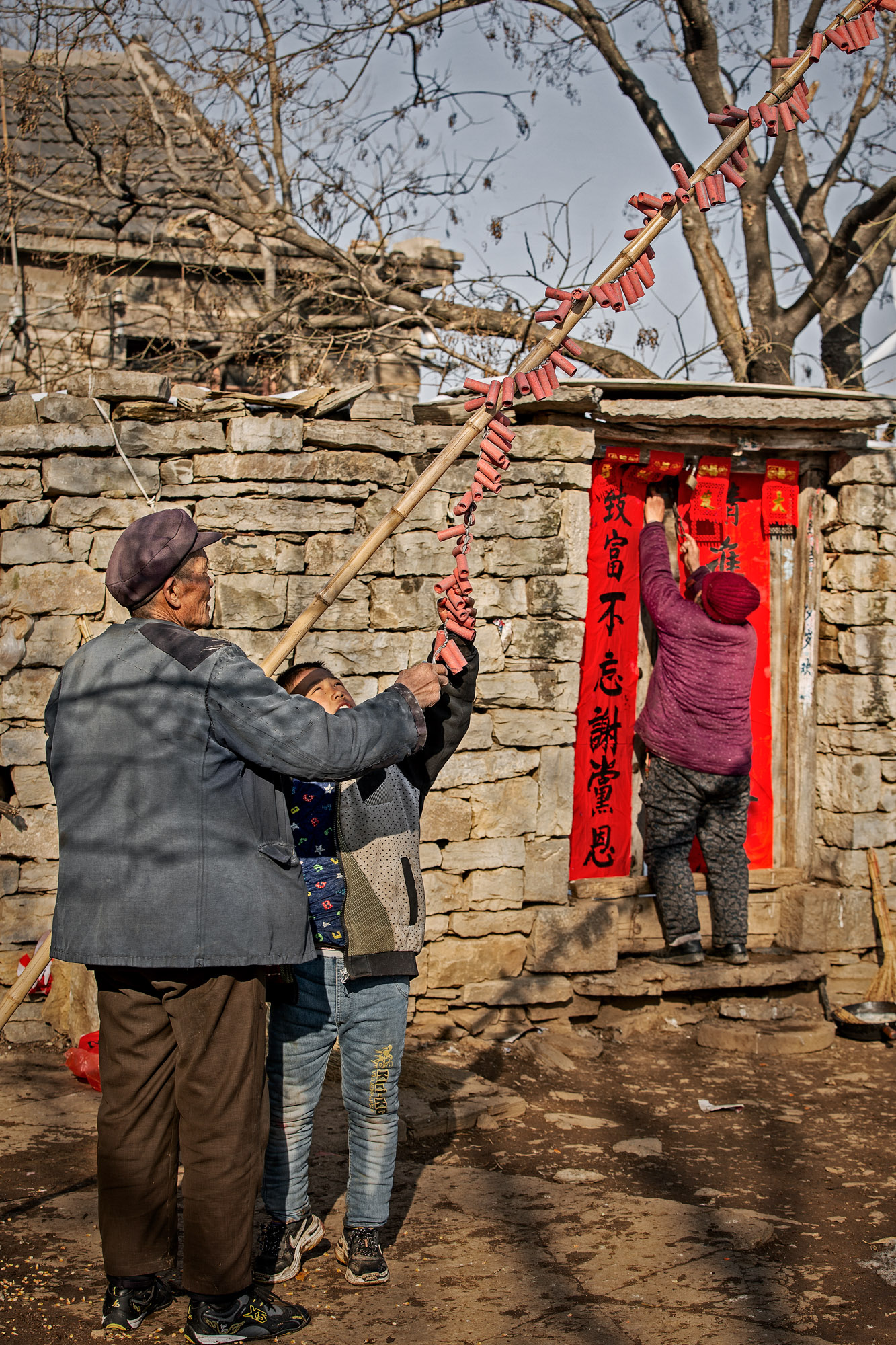 农村怀旧过年图片大全图片