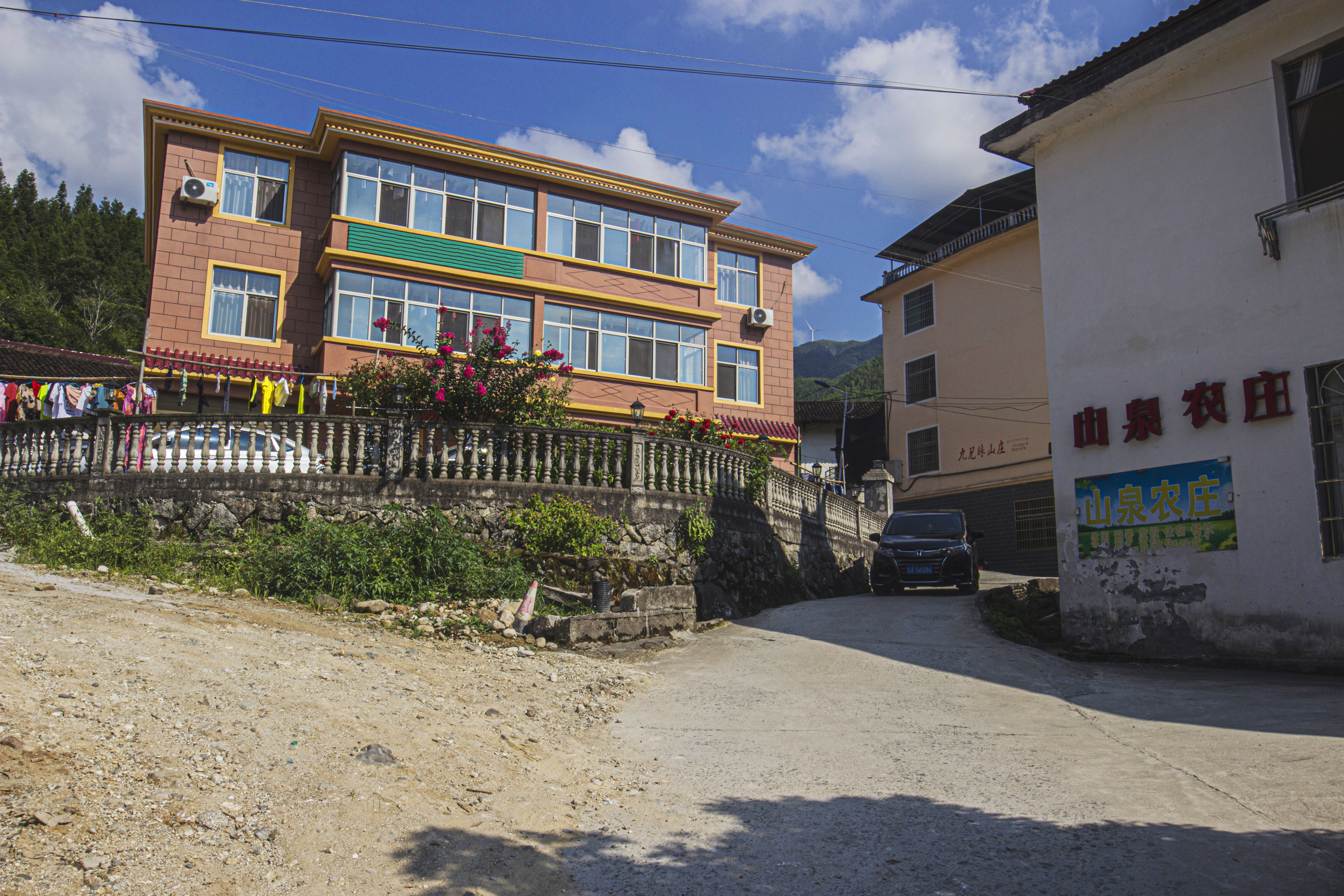 村拍旅途中见证乡村风景江西靖安森林人家